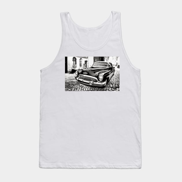 1953 Buick Super Riviera B/W Tank Top by Burtney